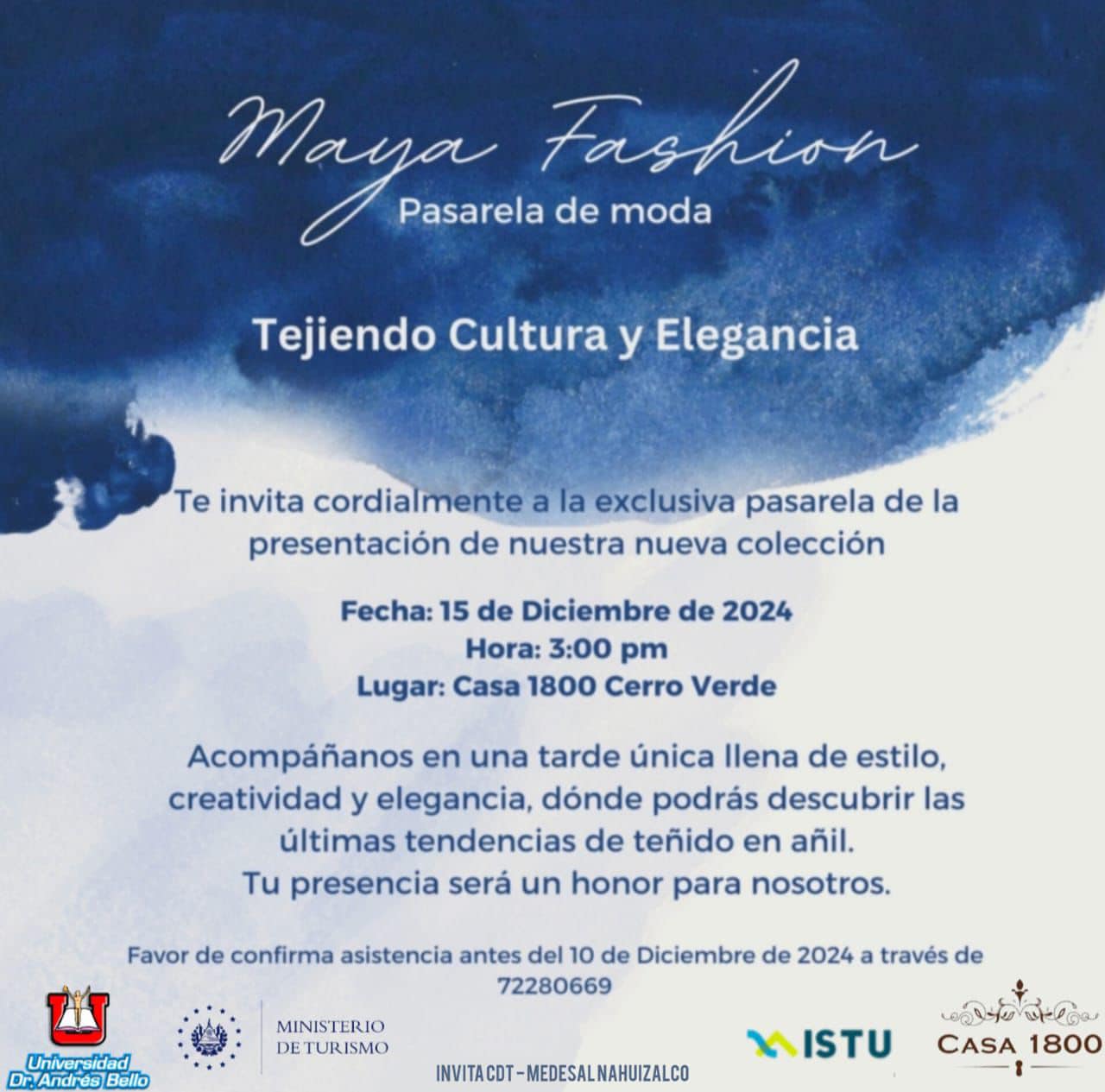 Maya Fashion, Pasarela de moda