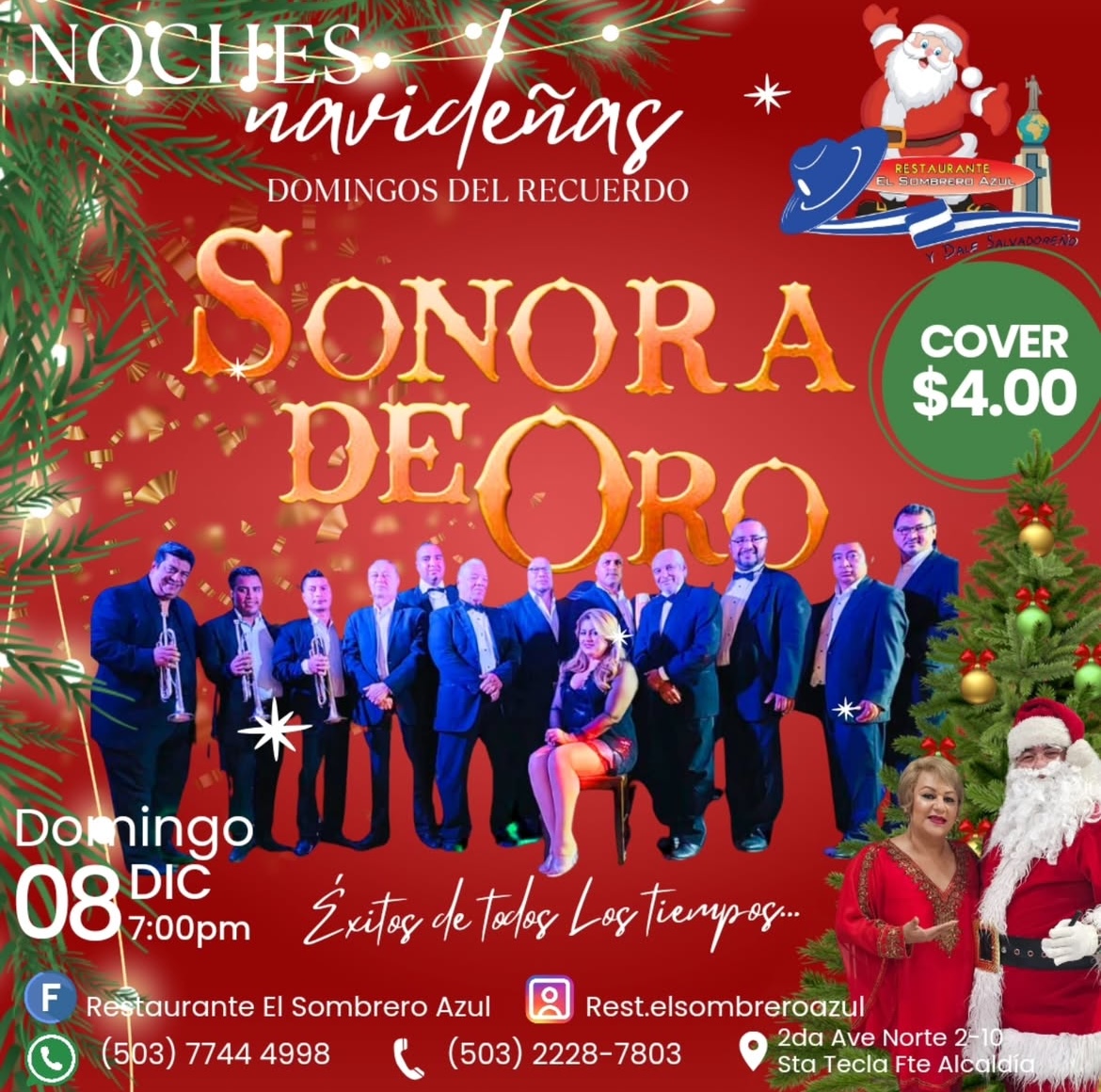 Noches Navideñas Con La Sonora De Oro