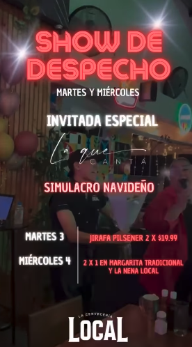 SHOW DE DESPECHO EN LA LOCAL