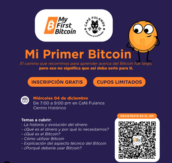 Clase gratuita de introducción a Bitcoi