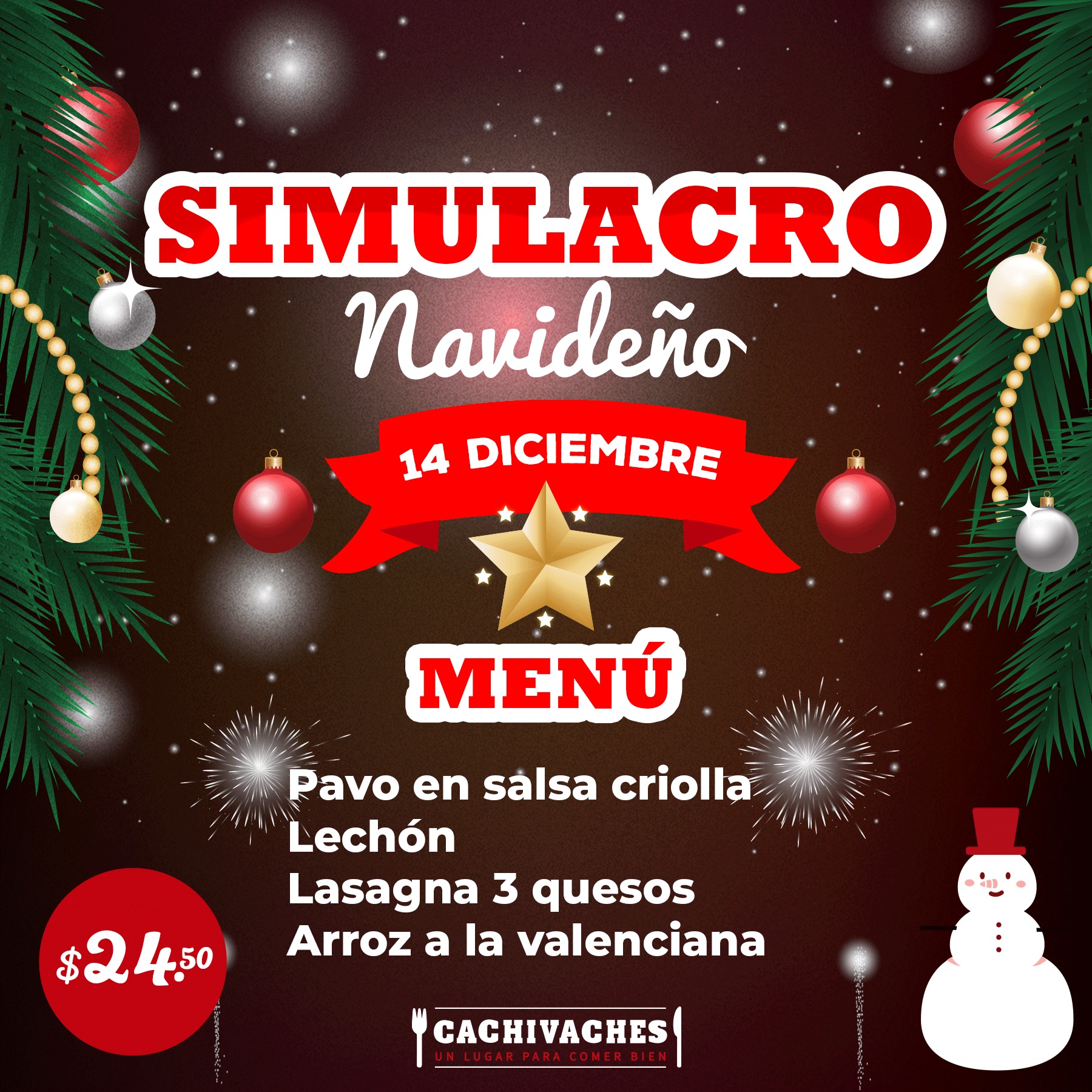 Simulacro Navideño A Cachivaches