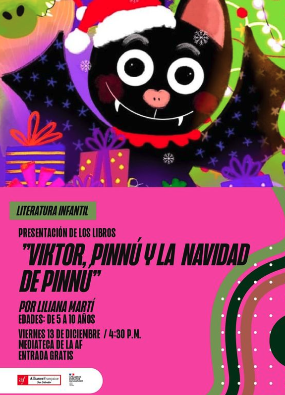 Presentación de los Libros Viktor, Pinnú y La Navidad de Pinnú