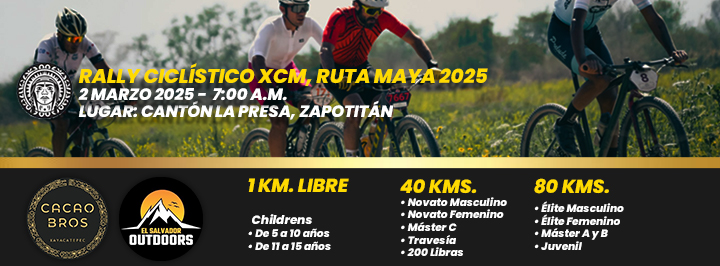 Rally Ciclístico XCM, Ruta Maya 2025 
