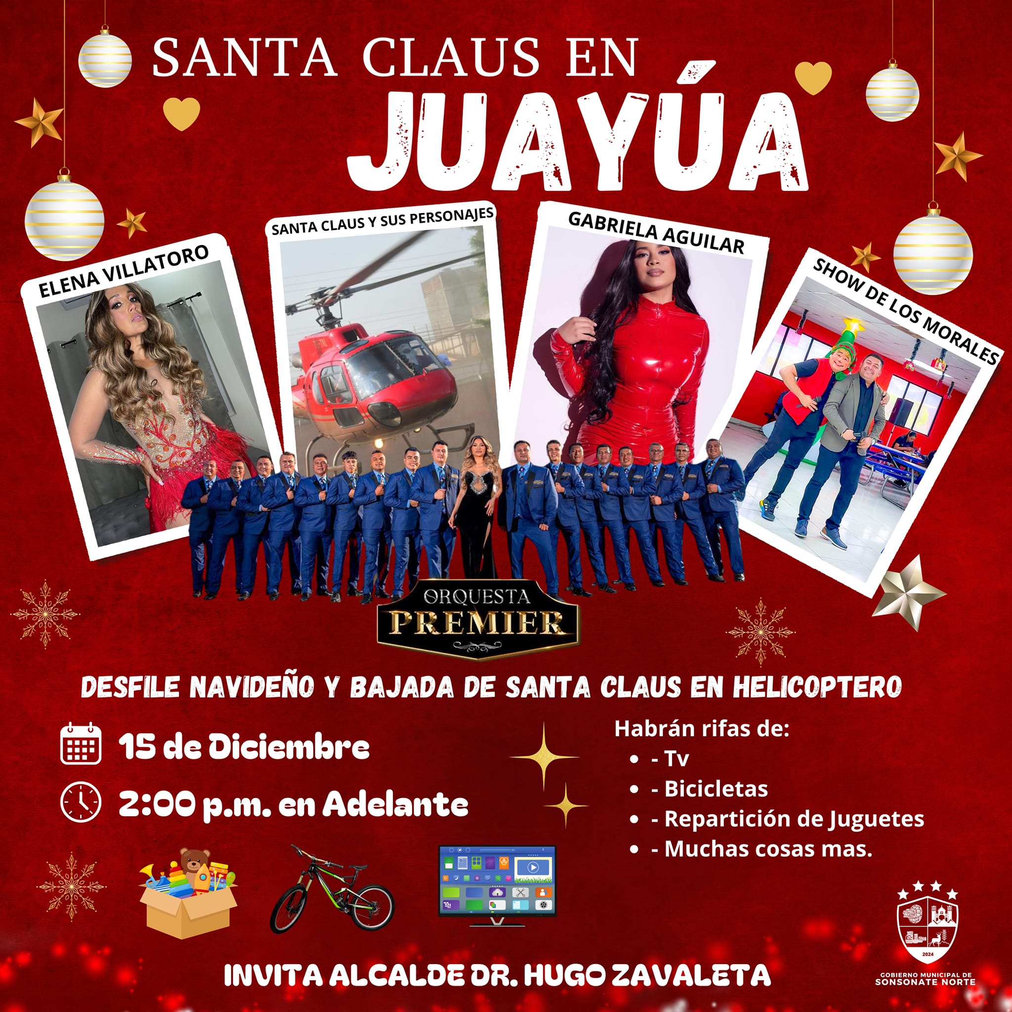 Santa Claus en Juayúa🎅🏻🎄