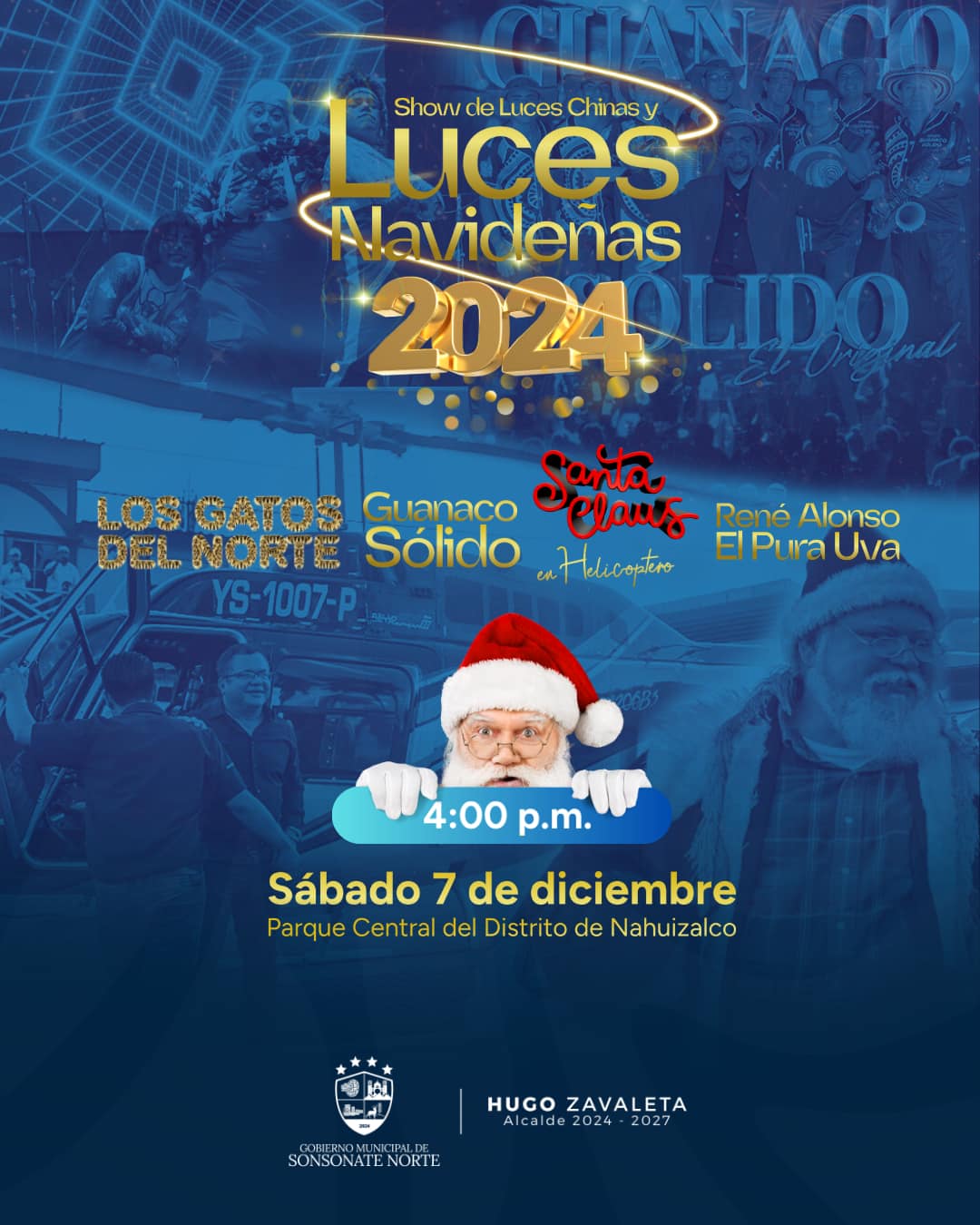 Santa Claus en Nahuizalco 