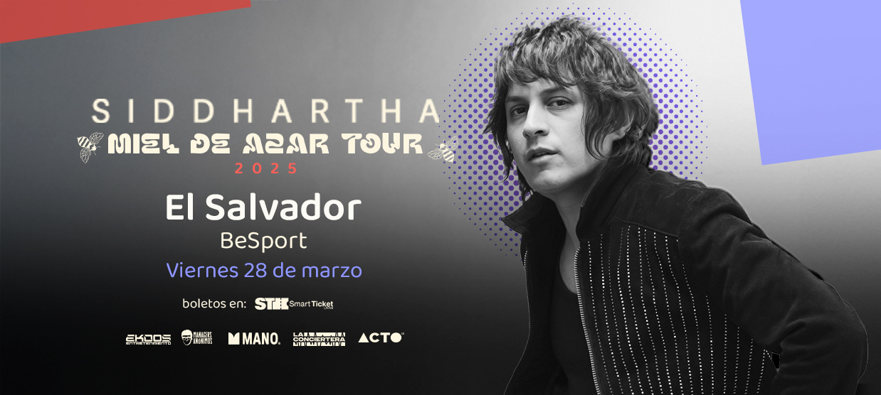 Concierto de Siddhartha en El Salvador 2025 