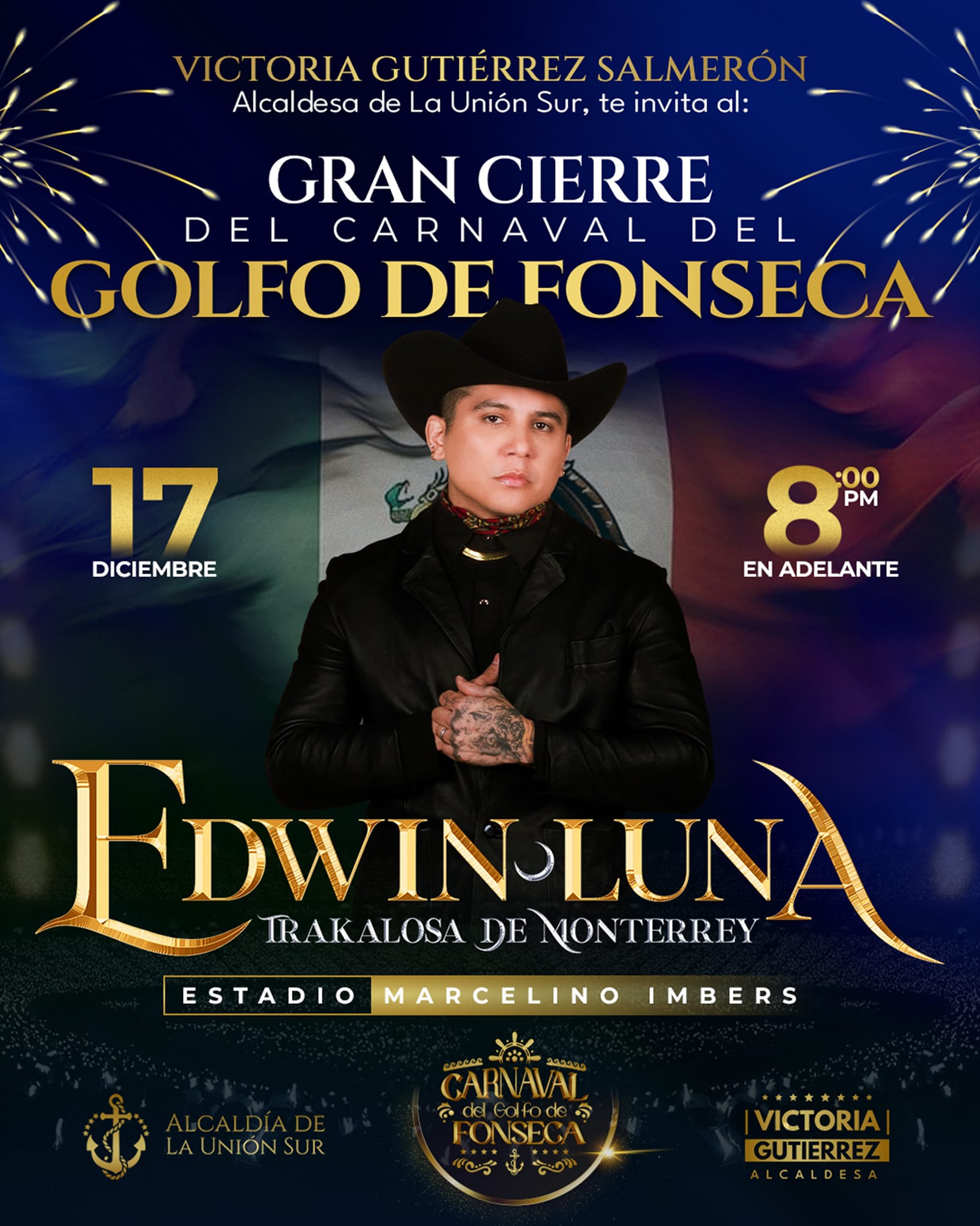 Carnaval del Golfo de Fonseca Edwin Luna en El Salvador 2024