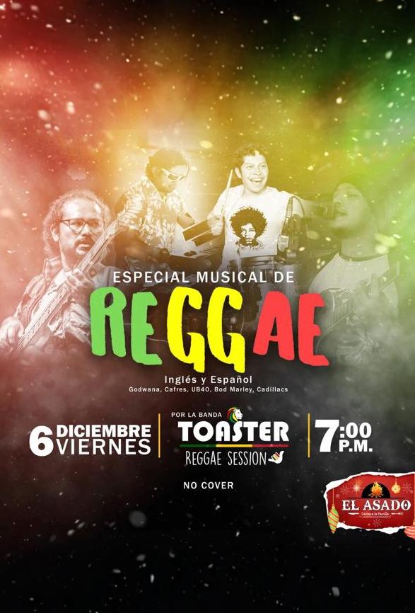 ESPECIAL MUSICAL DE REGGAE