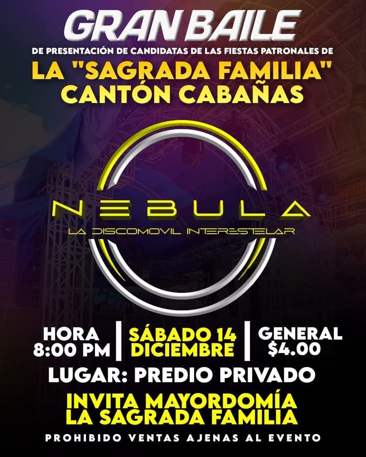 GRAN BAILE DE PRESENTACIÓN DE CANDIDATAS DE LAS FIESTAS PATRONALES