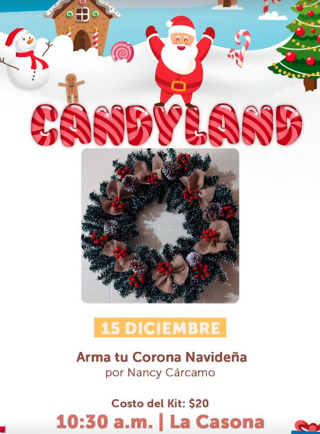 Arma tu Corona Navideña