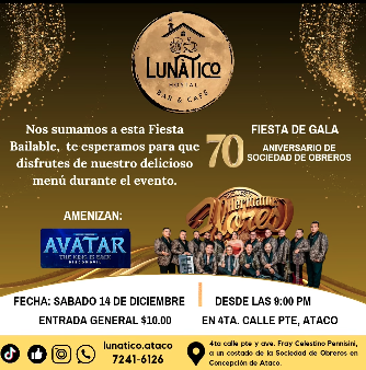 Fiesta de aniversario de Sociedad de Obreros