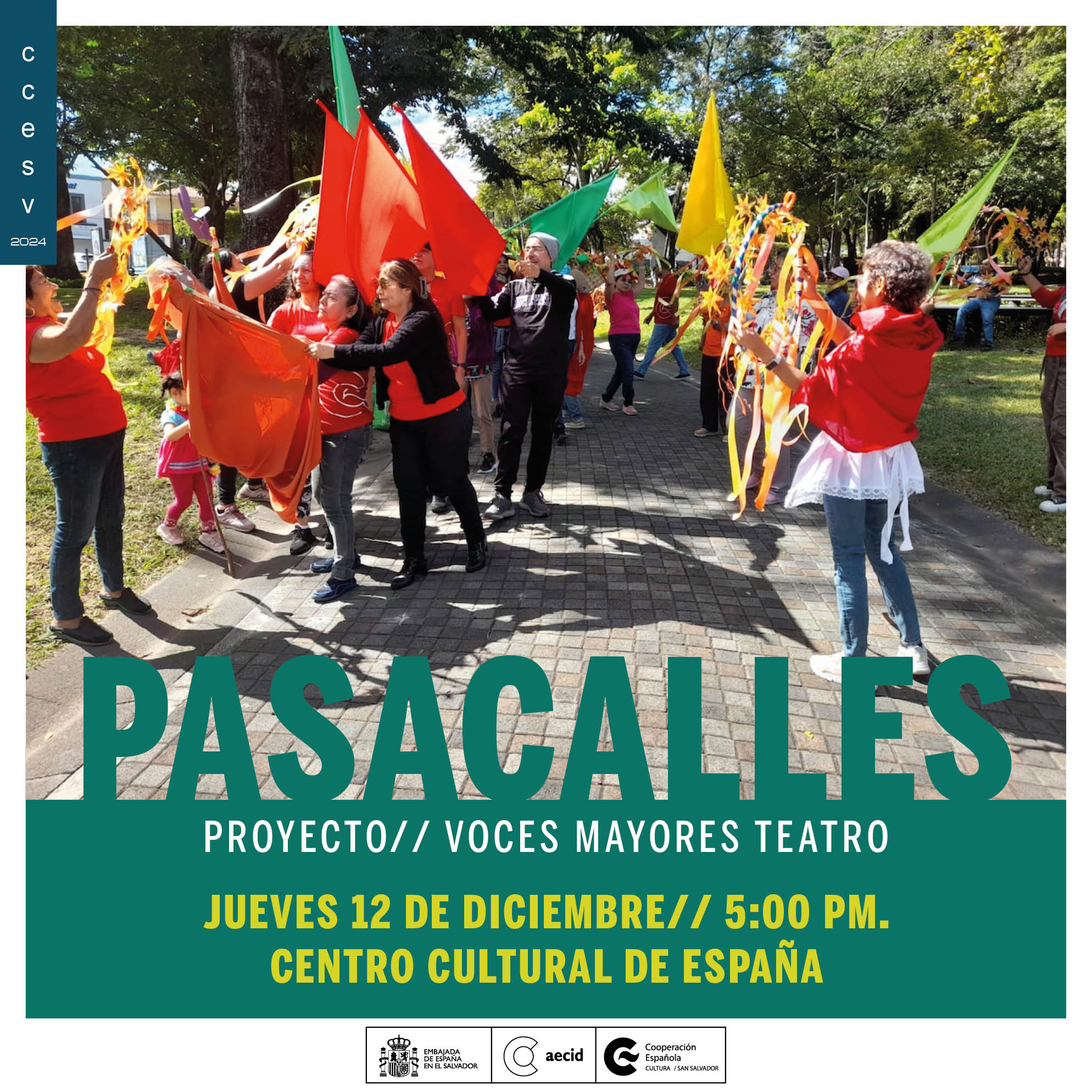 Pasacalles Teatro Voces Mayores