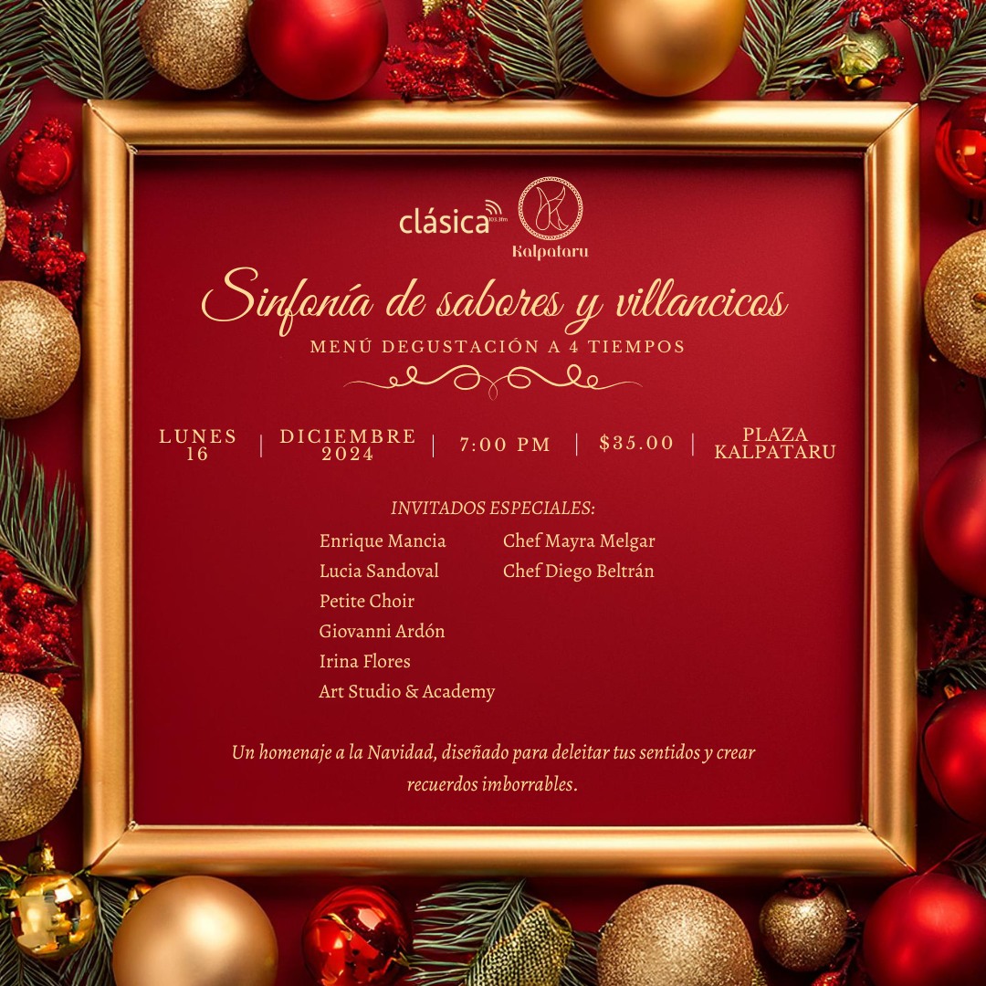 Sinfonía de Sabores y Villancicos"