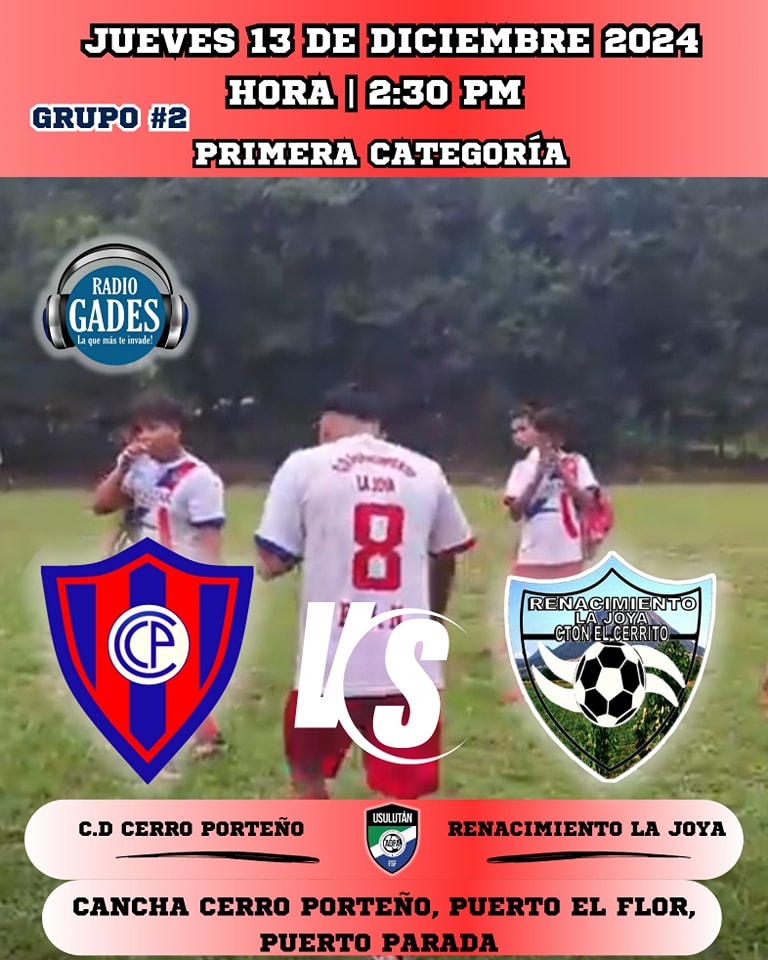 Encuentro entre C.D. Cerro Porteño vs Renacimiento La Joya