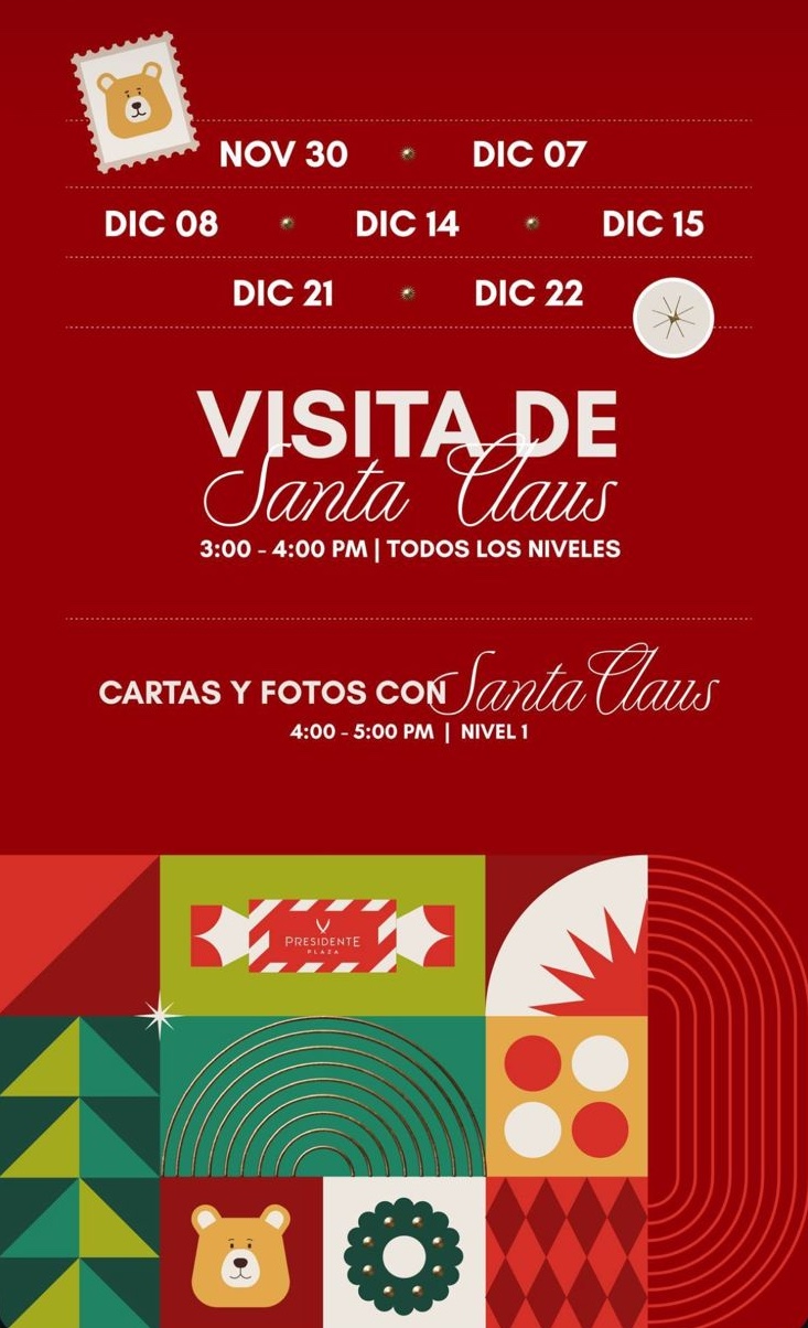 Visita de Santa Claus 