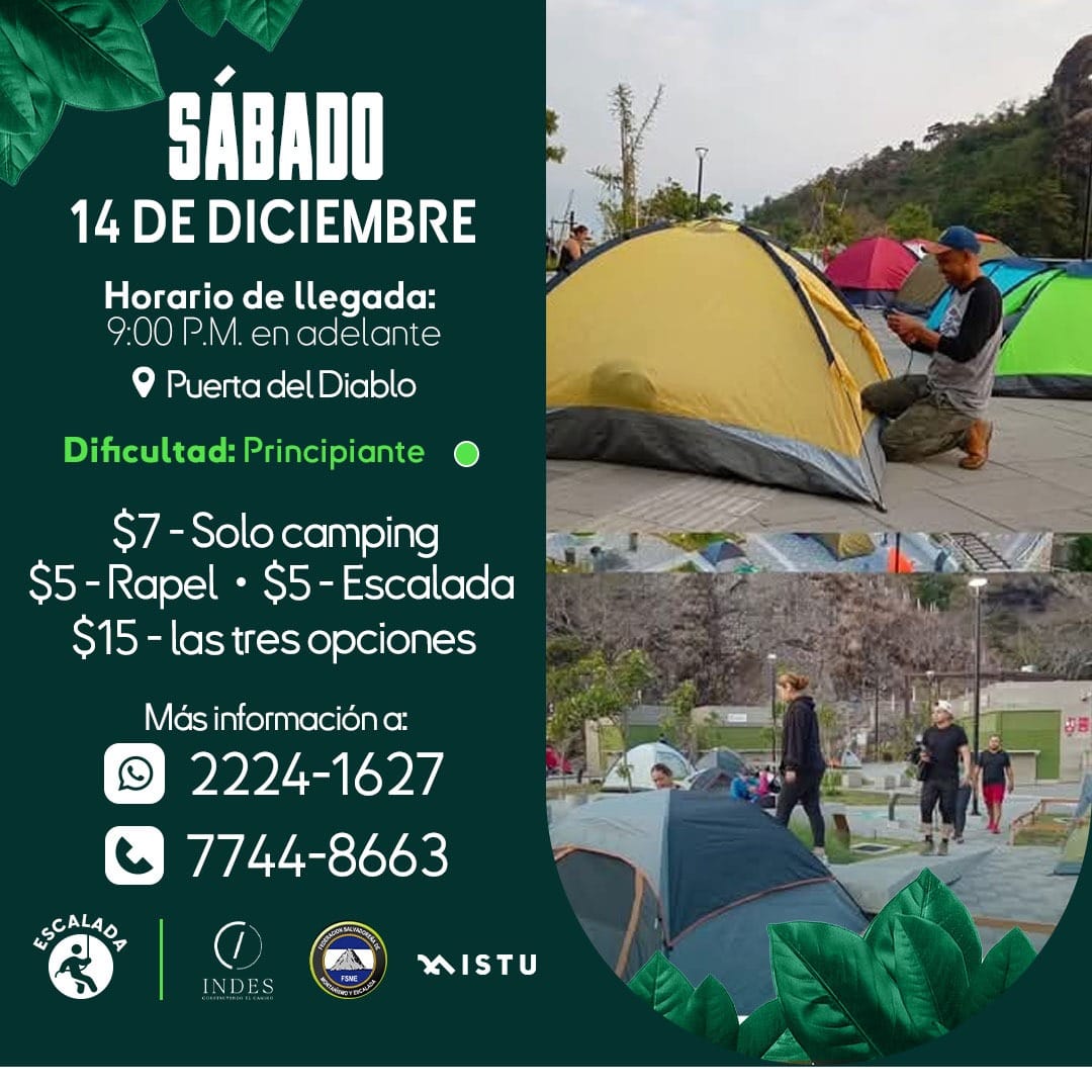 Camping en Puerta del Diablo 