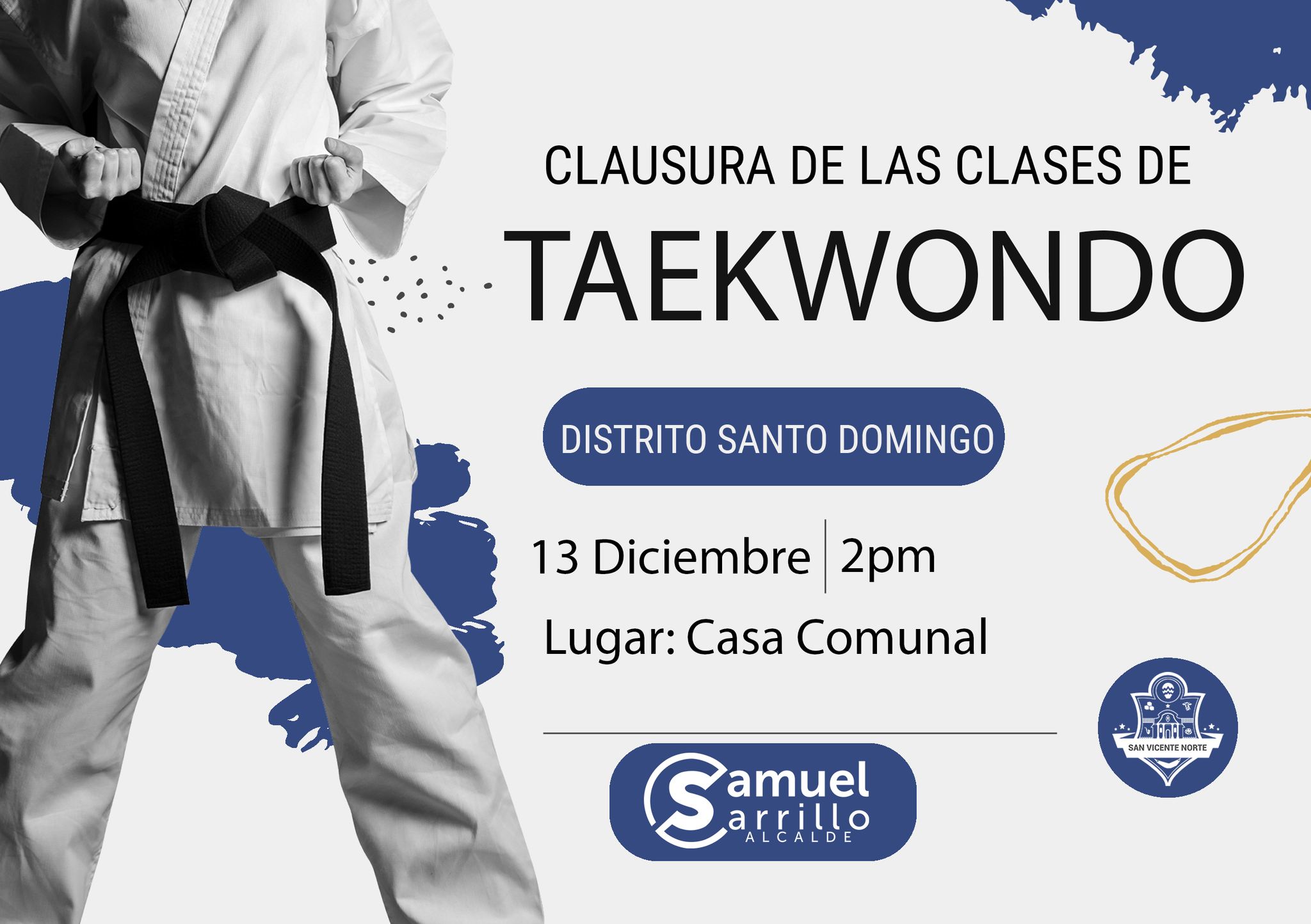 Clausura de Clases de Taekwondo