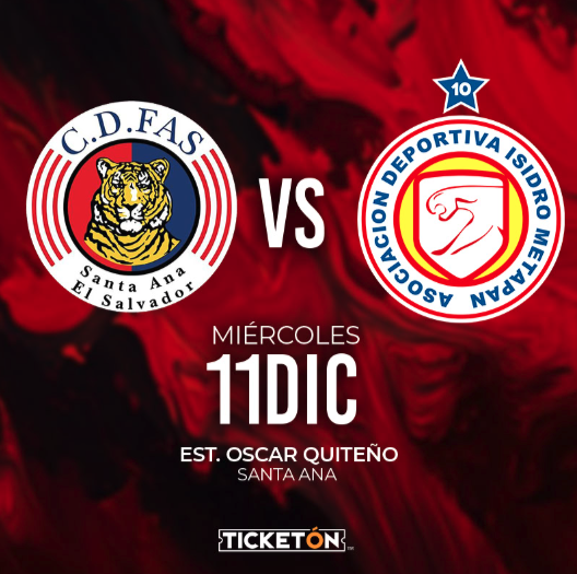 CD FAS vs Isidro Metapán 