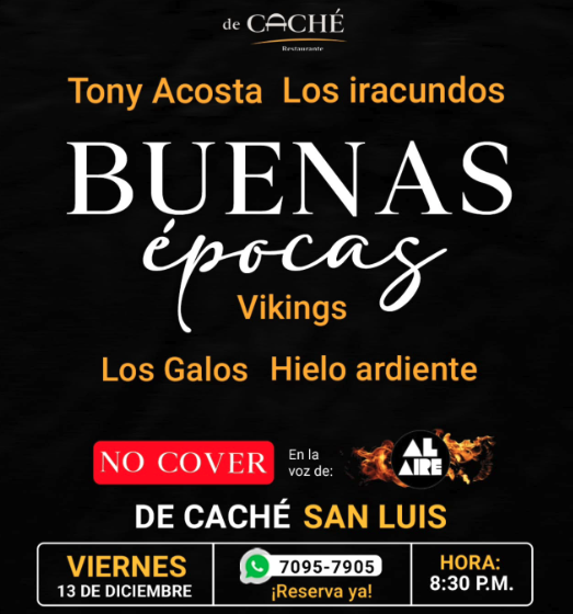 Noche De Buenas Épocas