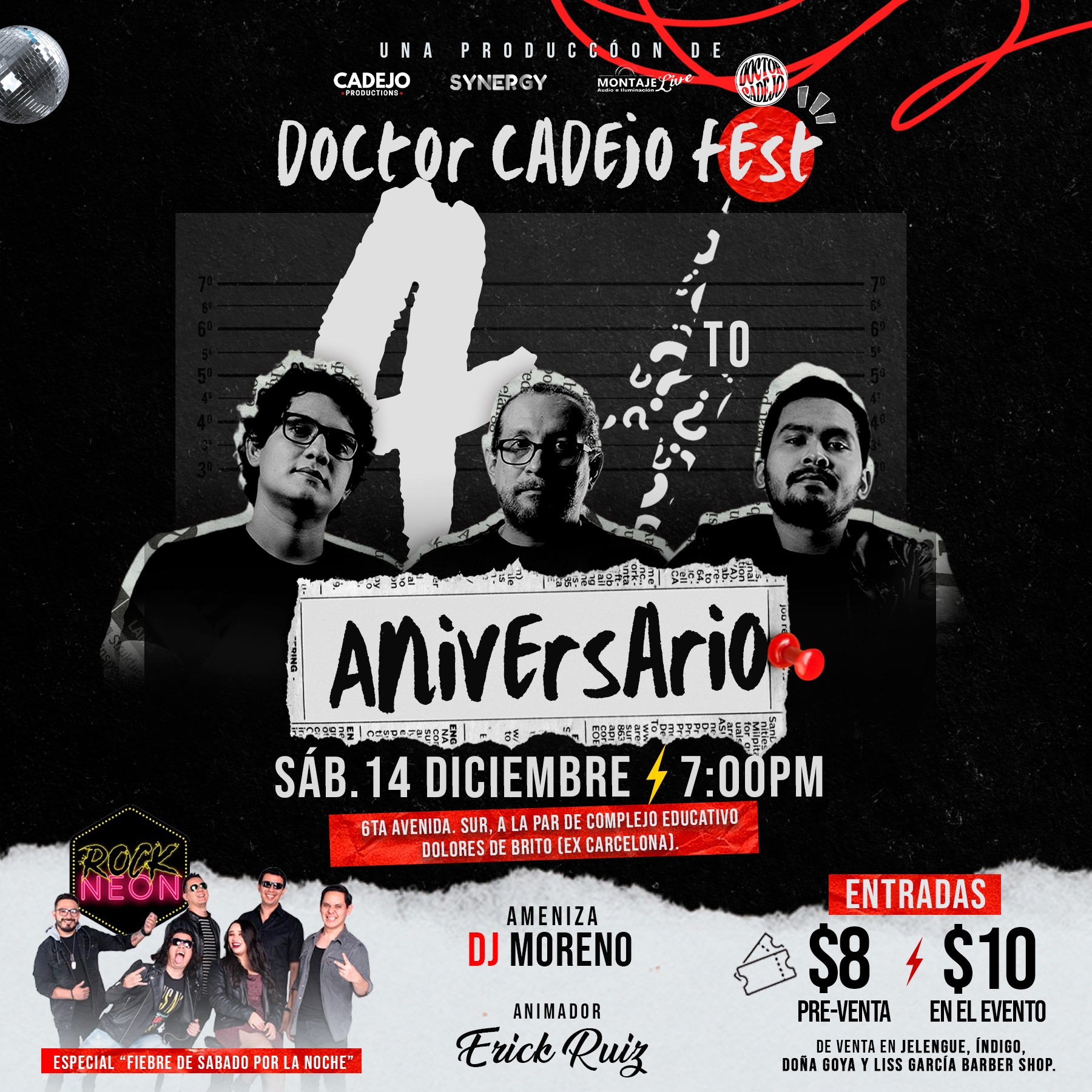 Aniversario de Doctor Cadejo 