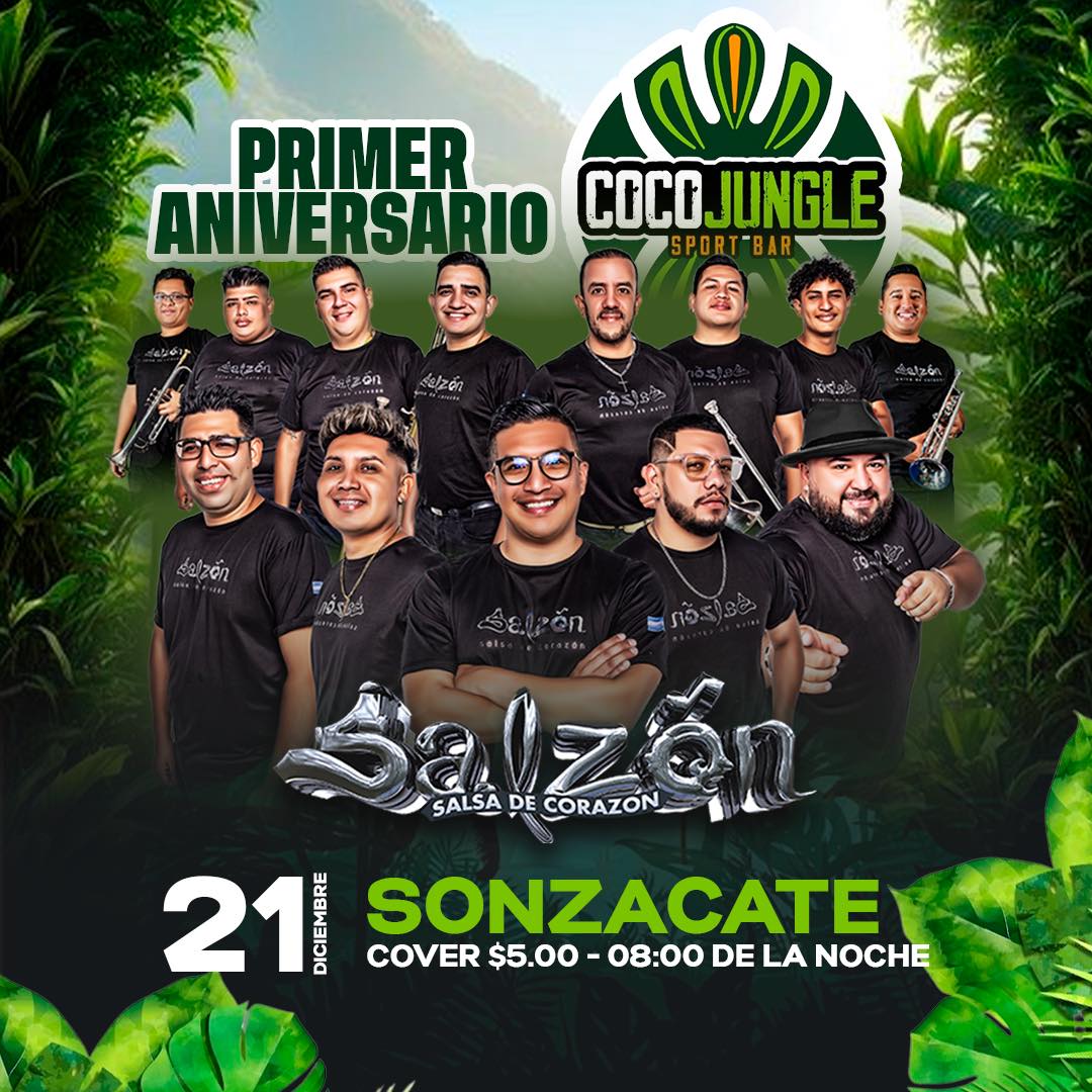 Fiestas por Primer Aniversario de Coco Jungle 