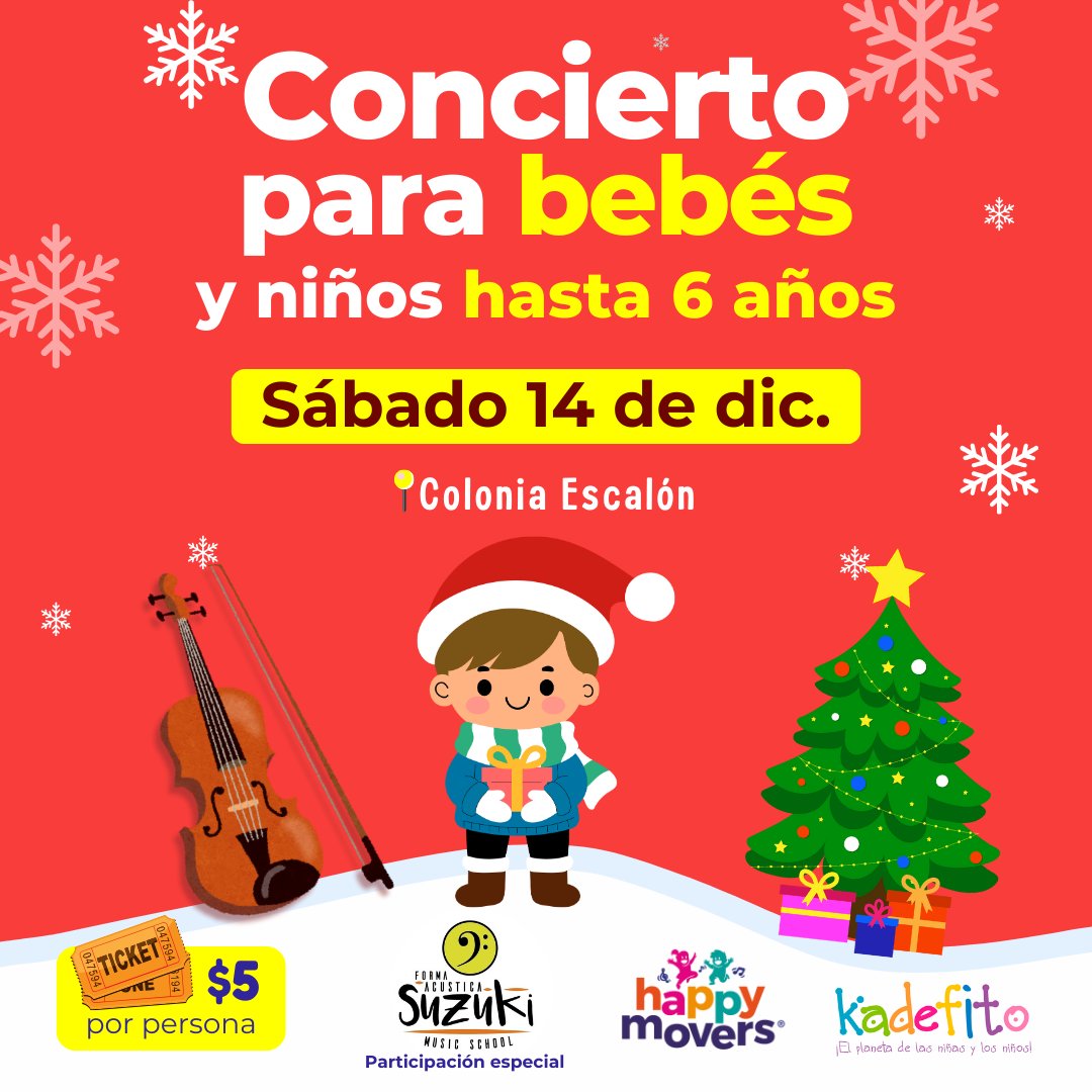 Concierto Para Bebes Y Niños Hasta 6 Años