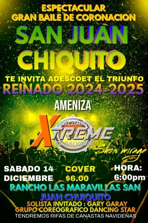 Gran baile de coronación de reina 