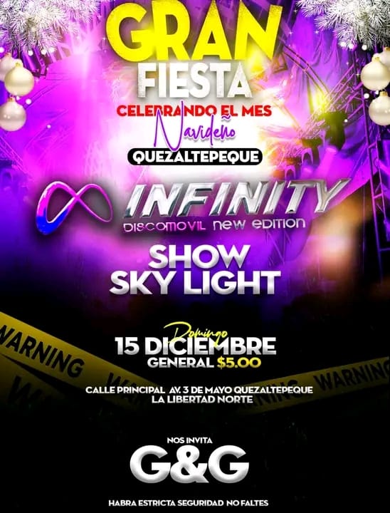 Gran fiesta de Celebración del mes navideño 