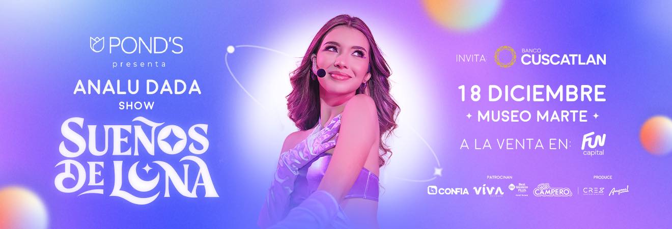 Concierto De Analu Dada En El Salvador ¨Sueños de Luna¨