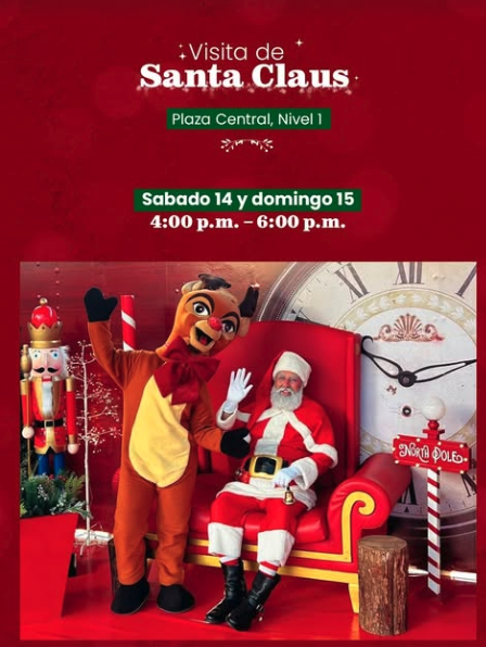 Visita de Santa Claus