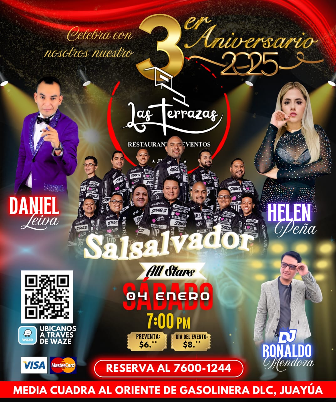 3er Aniversario De Las Terrazas Juayúa 2025