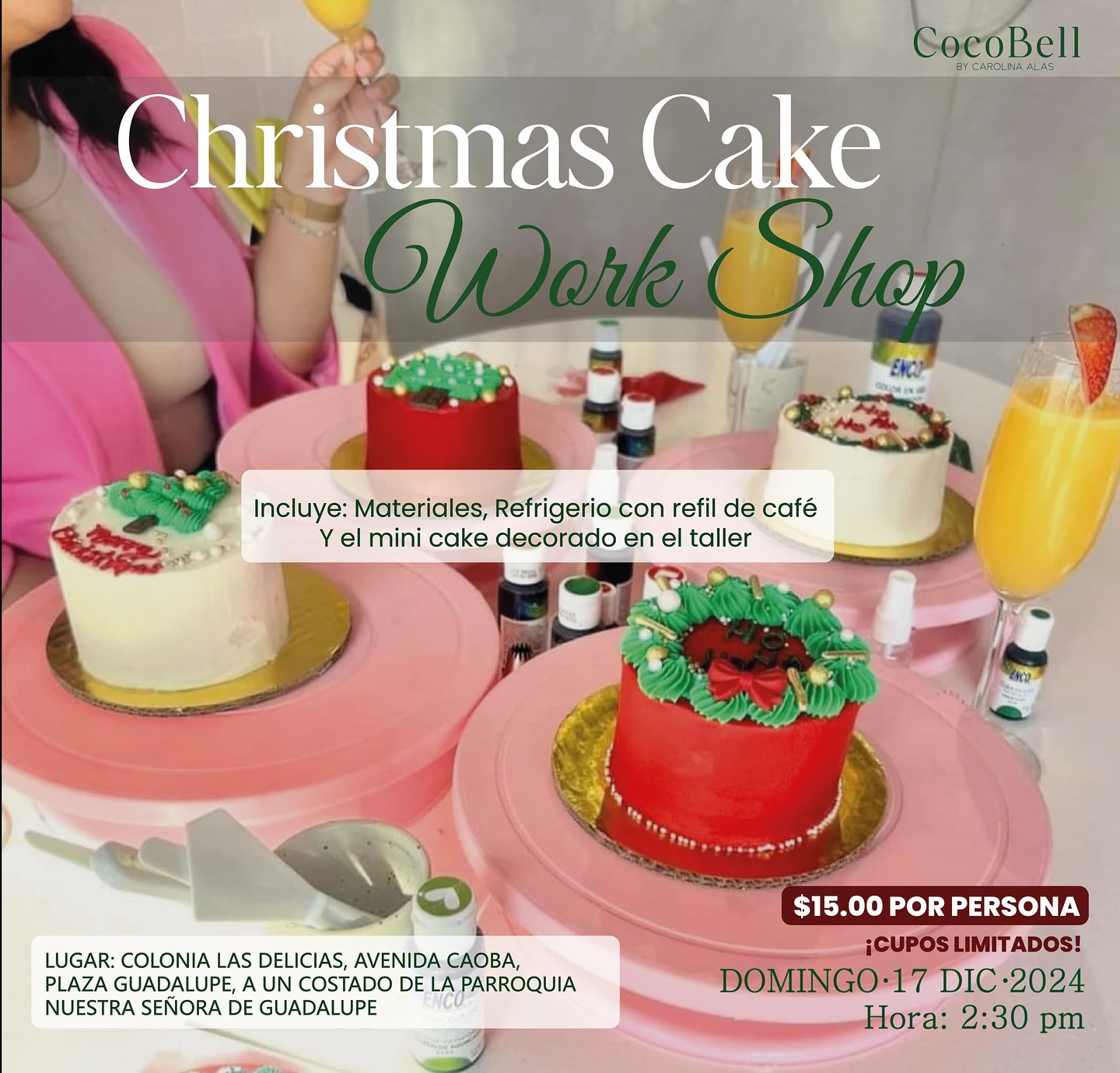 Christmas Cake Work Shop