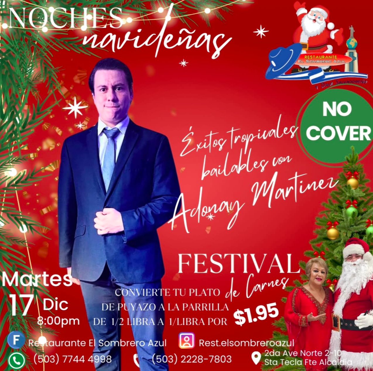 Noches Navideñas con Adonay Martínez 