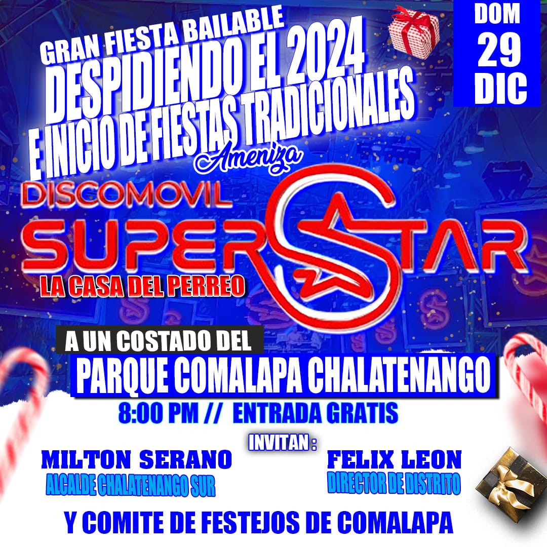 BAILE DE FIN DE AÑO E INICIO DE FIESTAS TRADICIONALES