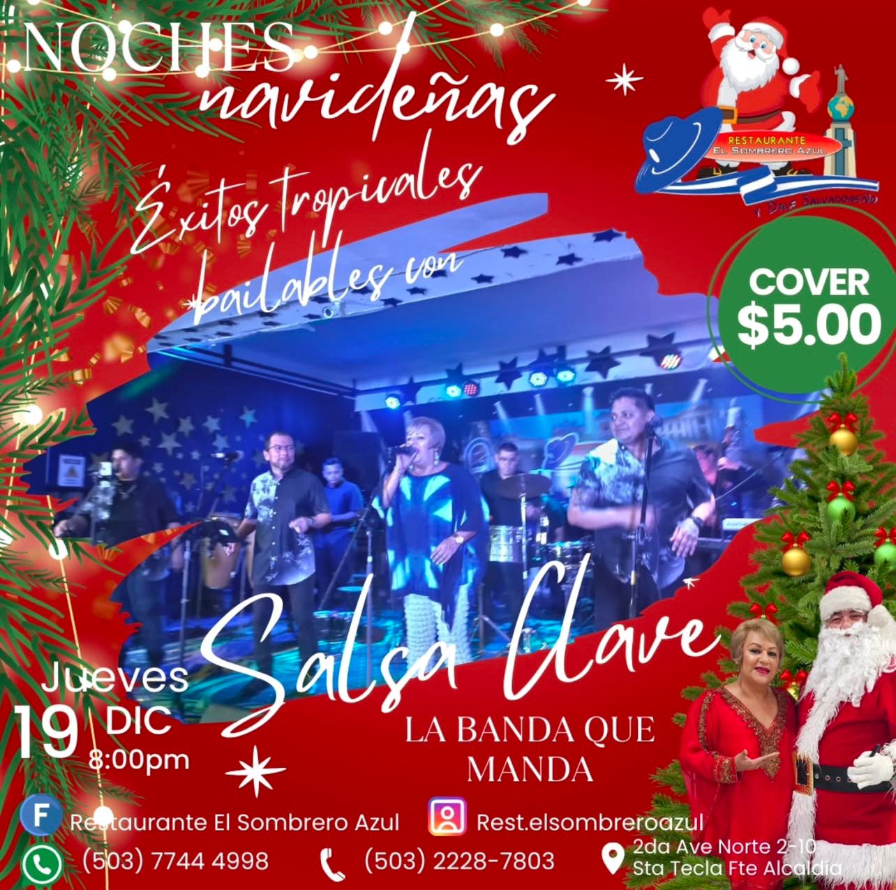 Noches Navideñas con Salsa Clave 