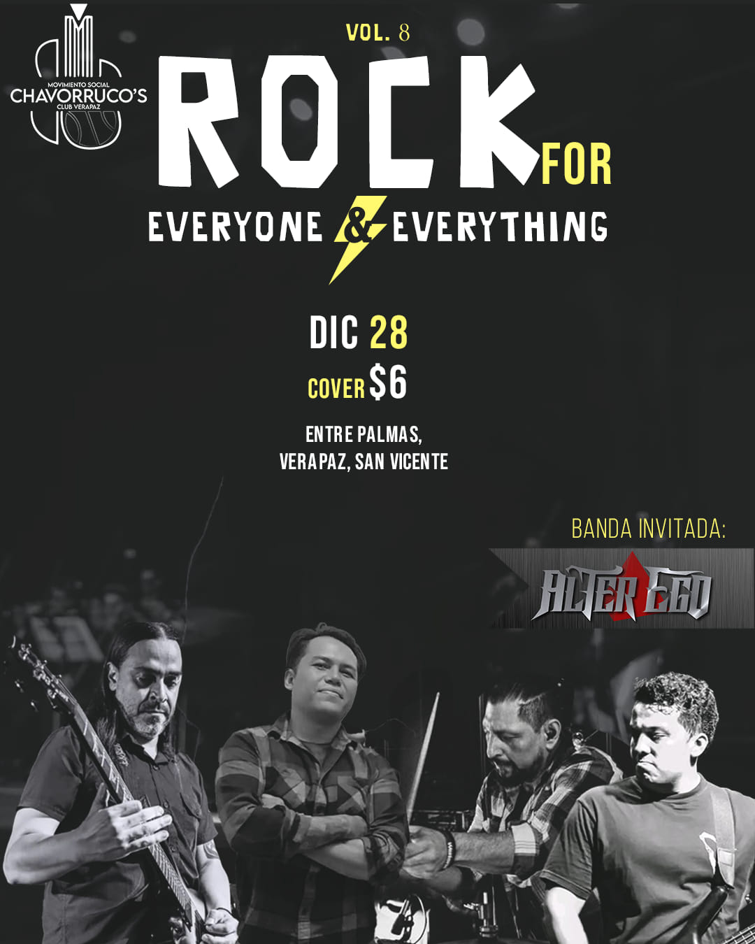 Chavorruco Sessions Vol. 8 Rock for Everyone & Everything.