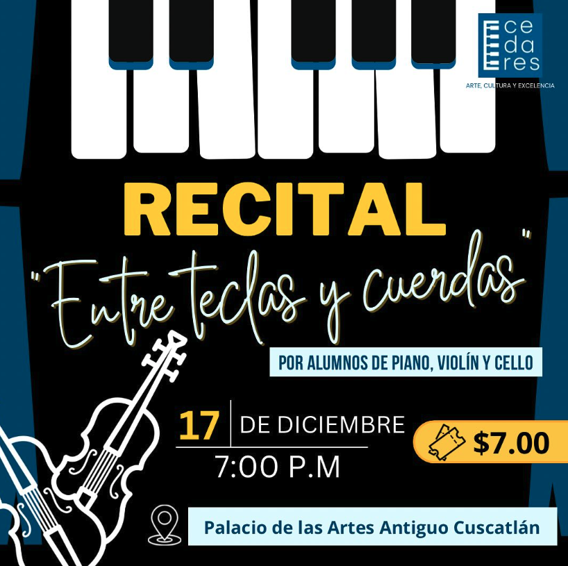 Recital, entre teclas y cuerdas 
