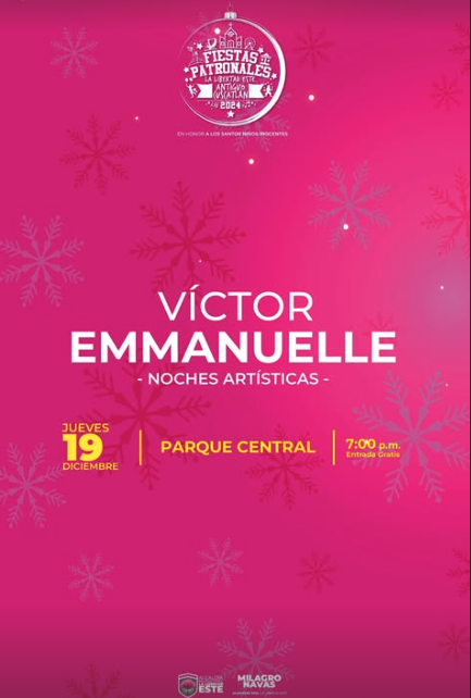 Noches Artísticas Con VICTOR EMMANUELLE