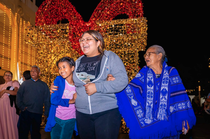 Karaoke familiar de villancicos navideños