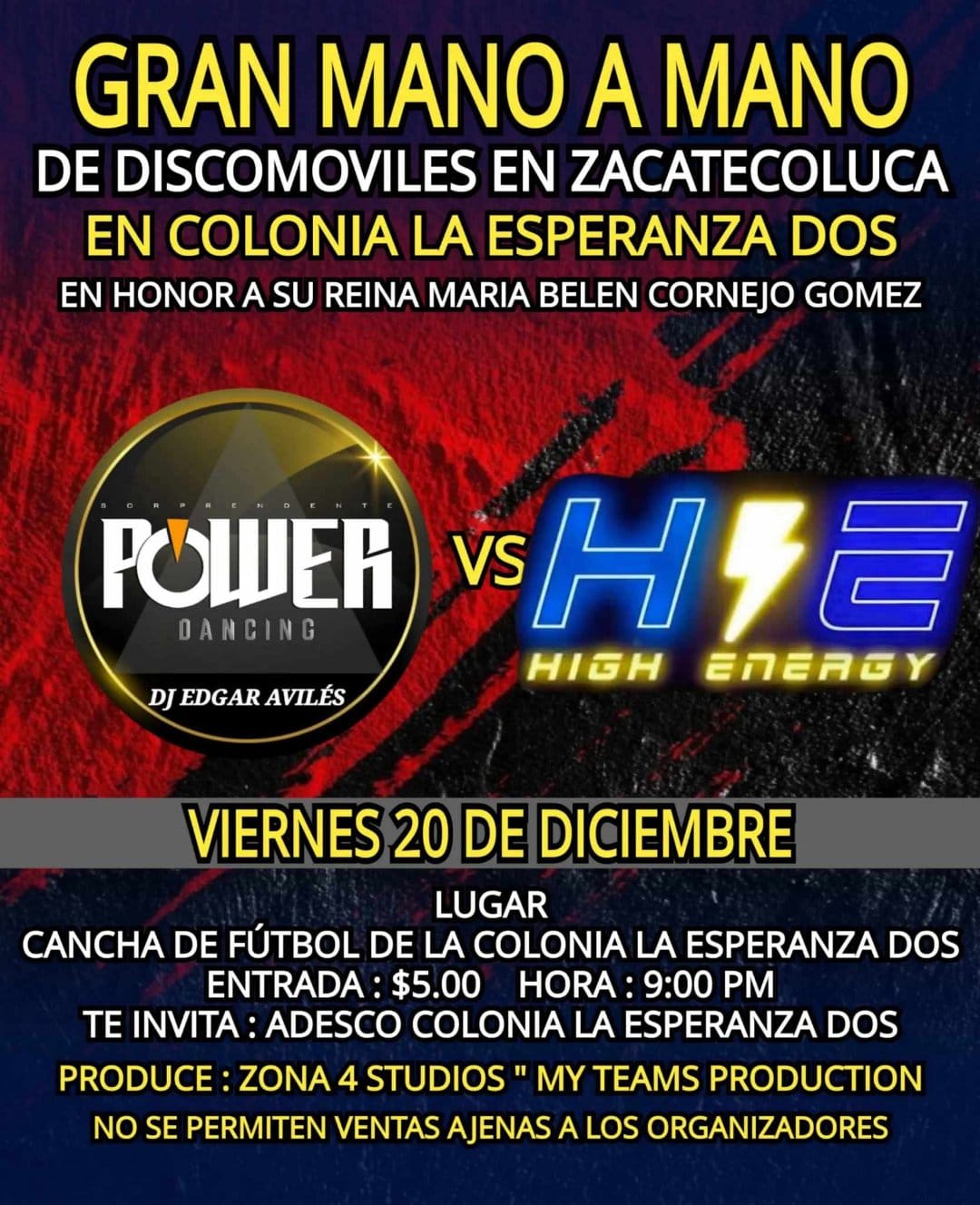 Mega Baile en Zacatecoluca 