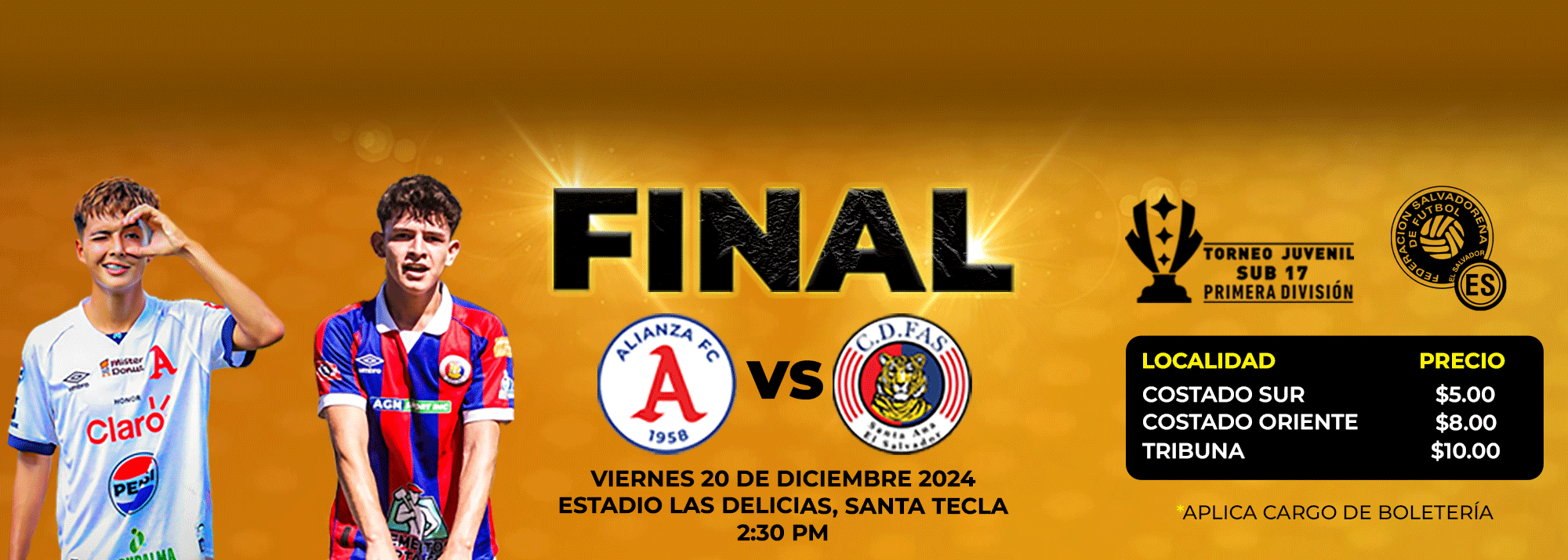 Final Alianza vs Fas - Sub 17