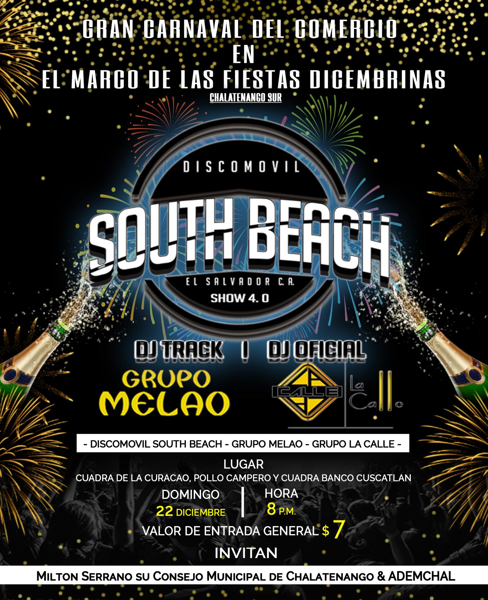 Gran Carnaval del Comercio en Chalatenango Sur 