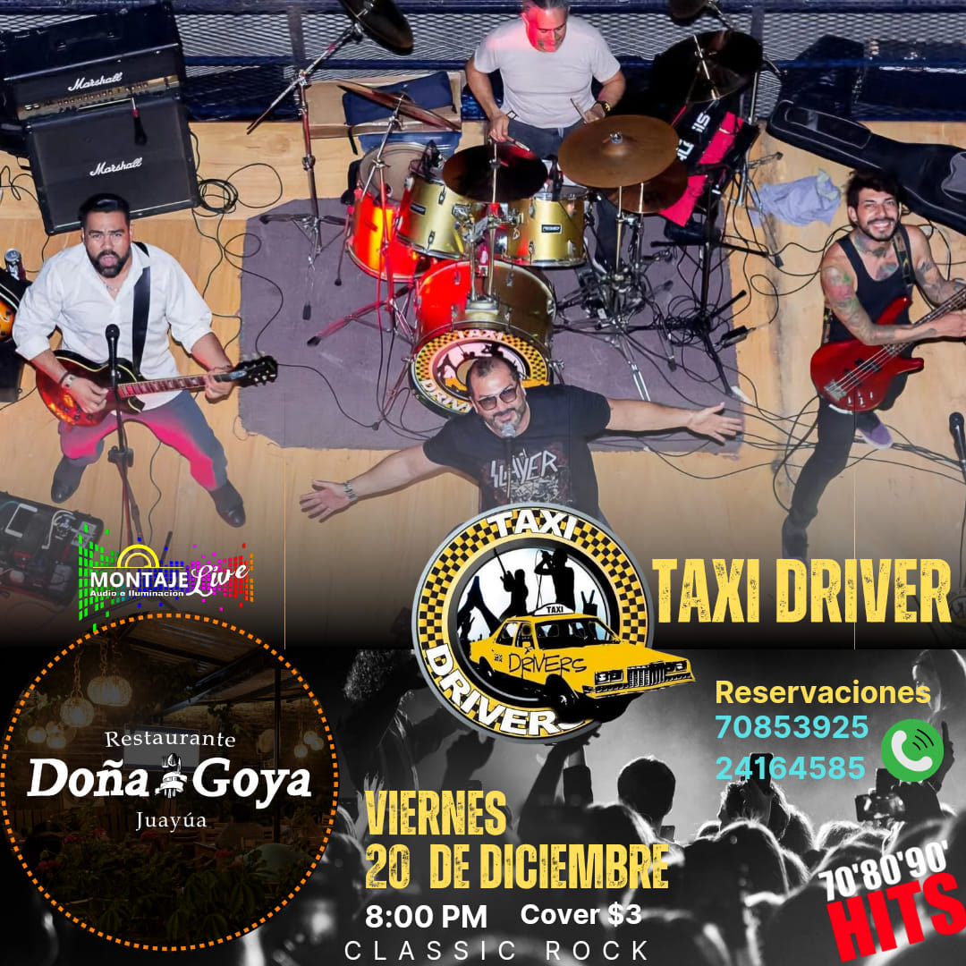 Especial de Rock en Restaurante doña Goya 