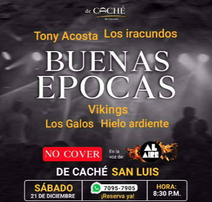 Especial BUENAS EPOCAS