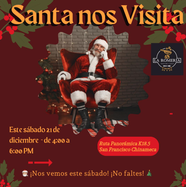 Santa Nos Visita