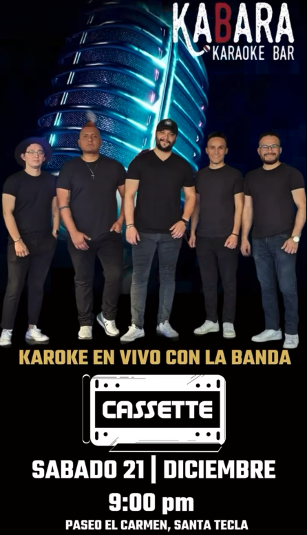 Karaoke en Vivo con la Banda Cassette