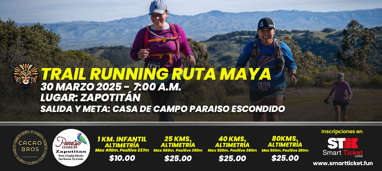 Trail Running, Ruta Maya 2025