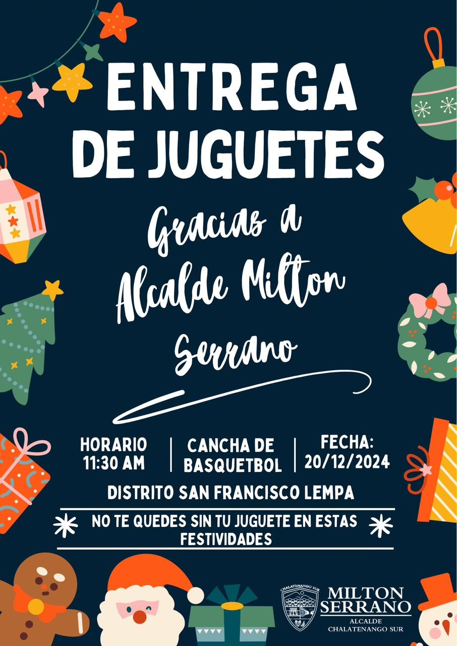Entrega De Juguetes 