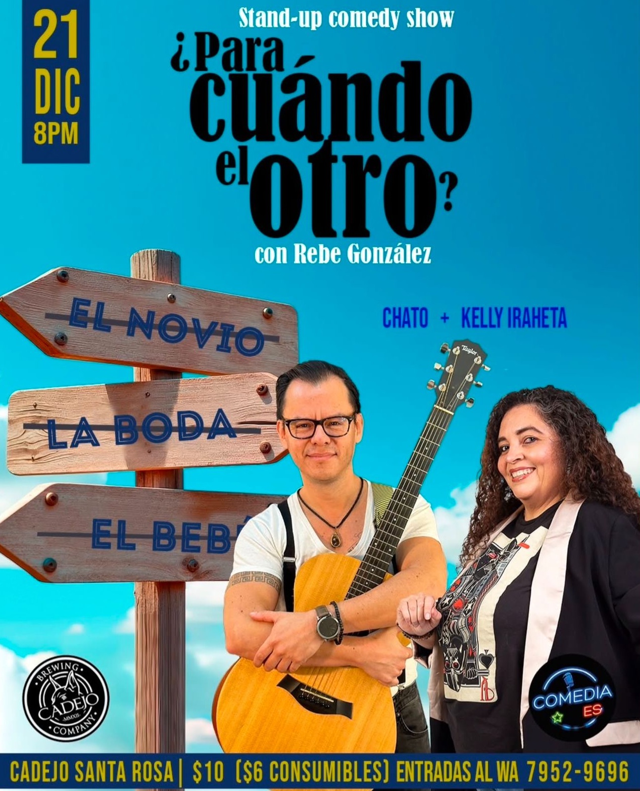 Show de Comedia ¿Para cuándo el otro? 