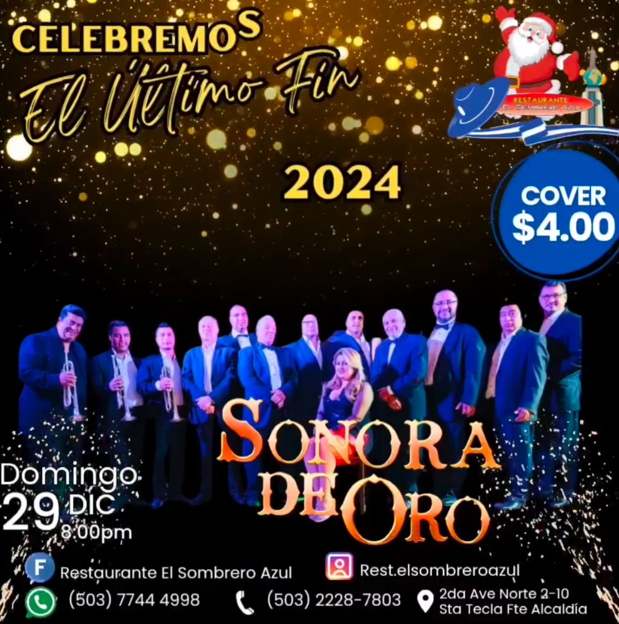 Celebrando junto a Sonora de Oro Pagina Oficial